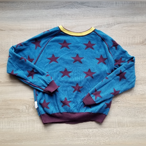 2013 guc Mini Boden blue & purple star sweater - Picture 10 of 10